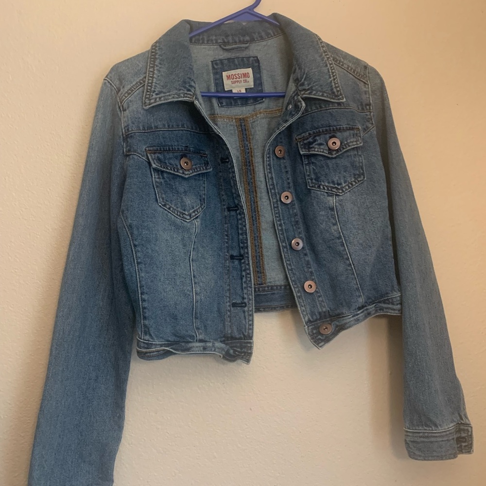 Mossimo crop Jean jacket